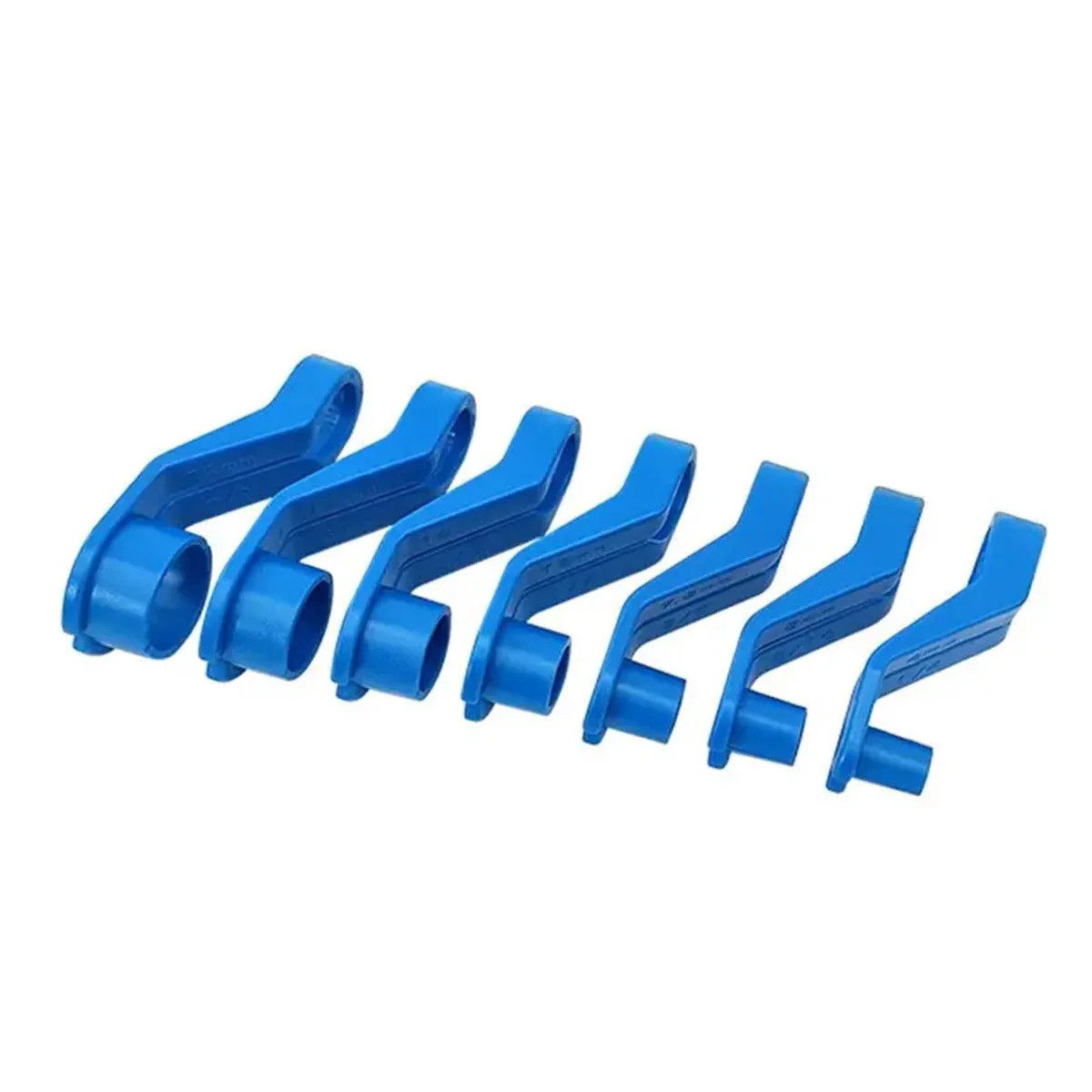 7Pcs Fuel Line Disconnect Tool Set, for Home Workshop (Blue)