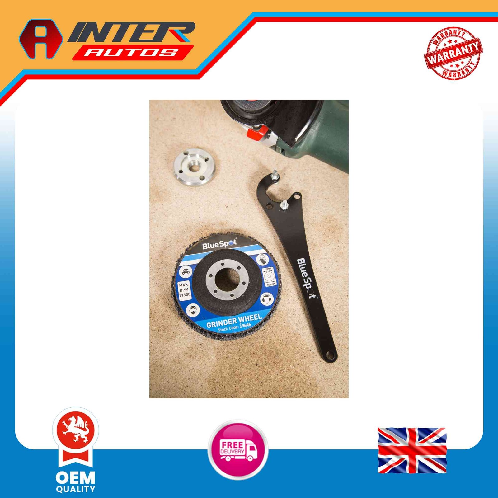 Blue Spot Tools Adjustable Angle Grinder Pin Spanner