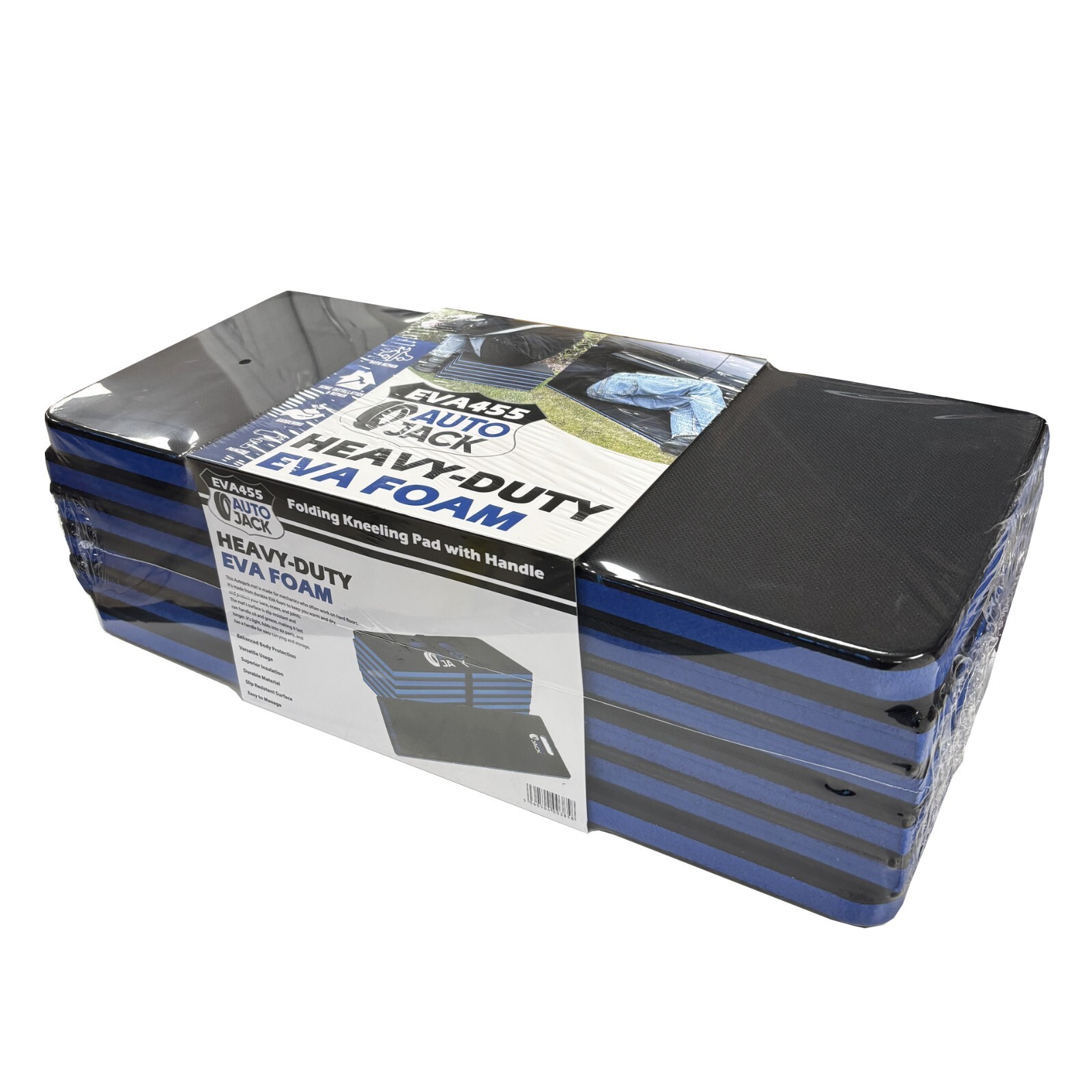 Autojack Folding EVA Foam Work Mat 1200x455mm Oil Resistant Garage Workshop