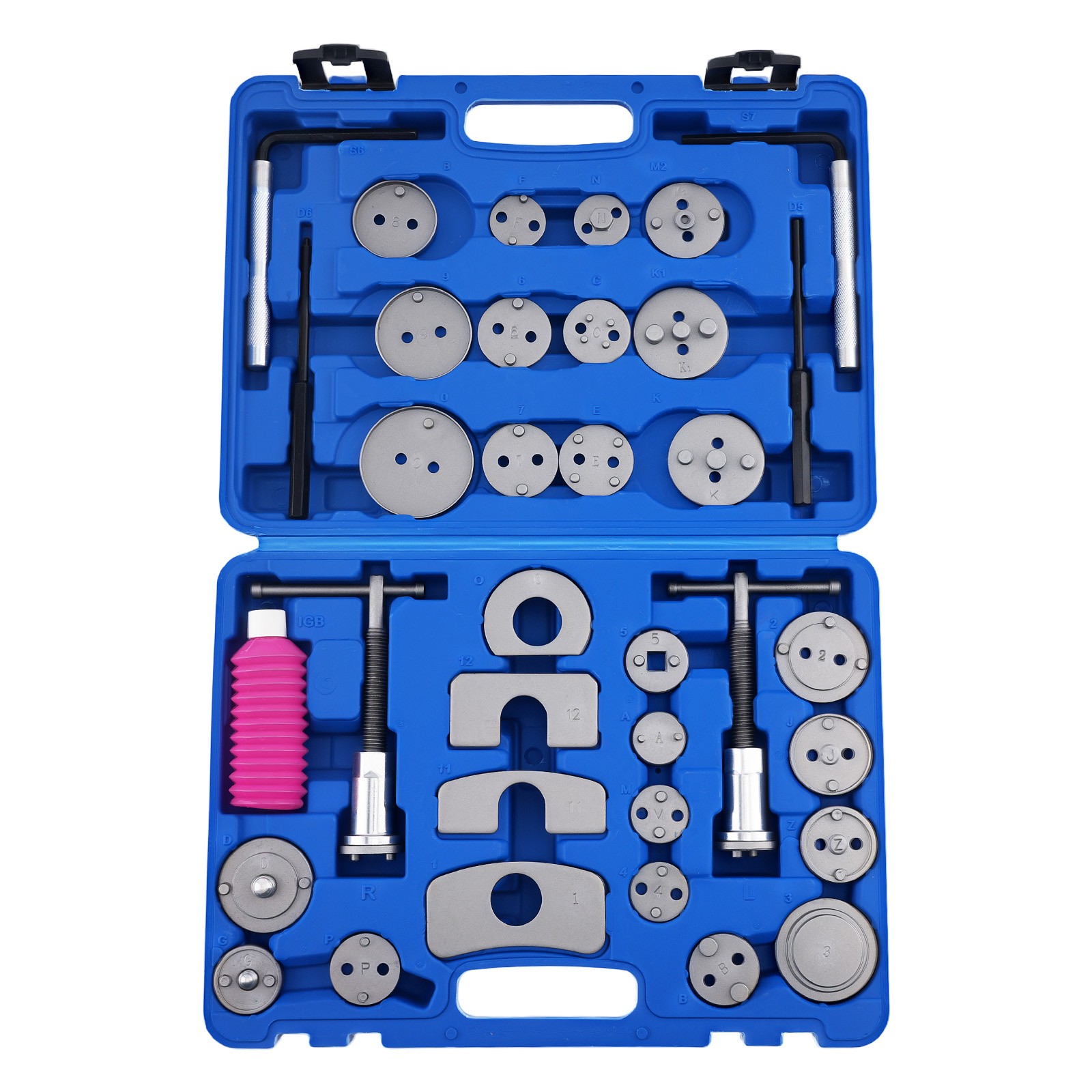 35 pcs Heavy Duty Disc Brake Piston Caliper Compressor Rewind Tool Set