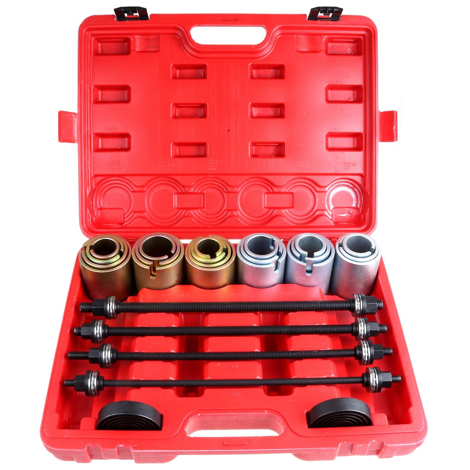 ✅Press & Pull Sleeve Kit Bush Bearing Removal Insertion Tool Set 27pc