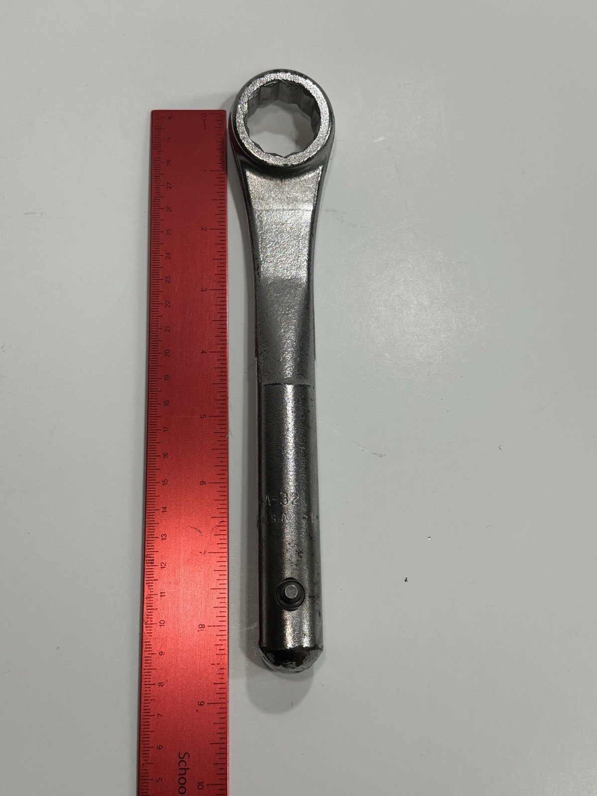 Vintage Owatonna Tool Co 1” Wrench 12-Point w/ Locking Pin No MA-32 OTC