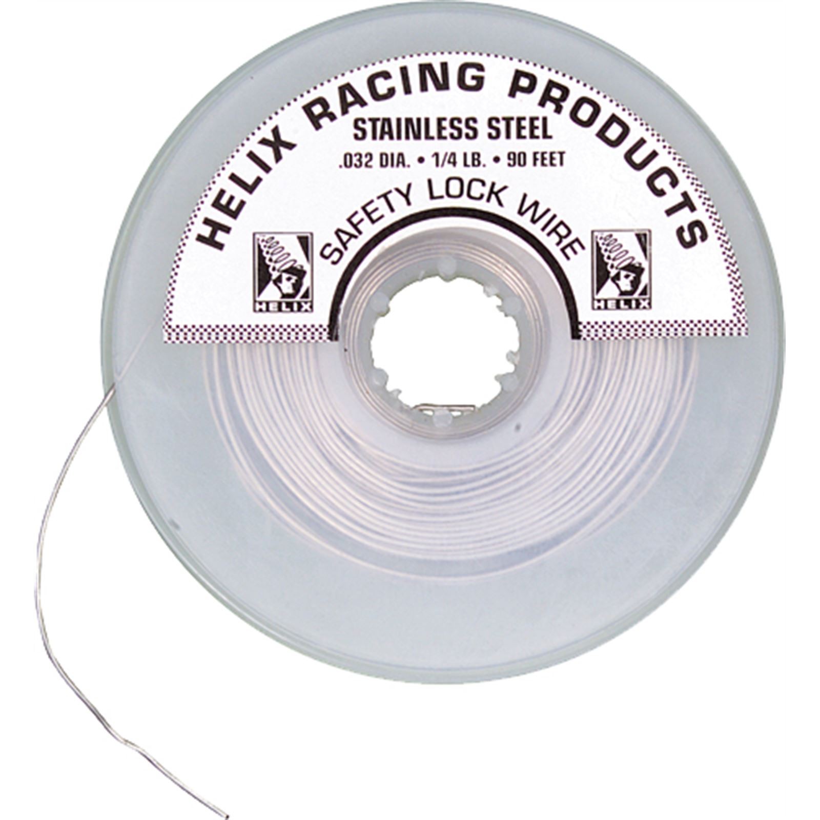 Helix Safety Lock Wire 1/4lb Spool 0.032 Diameter 112-0032