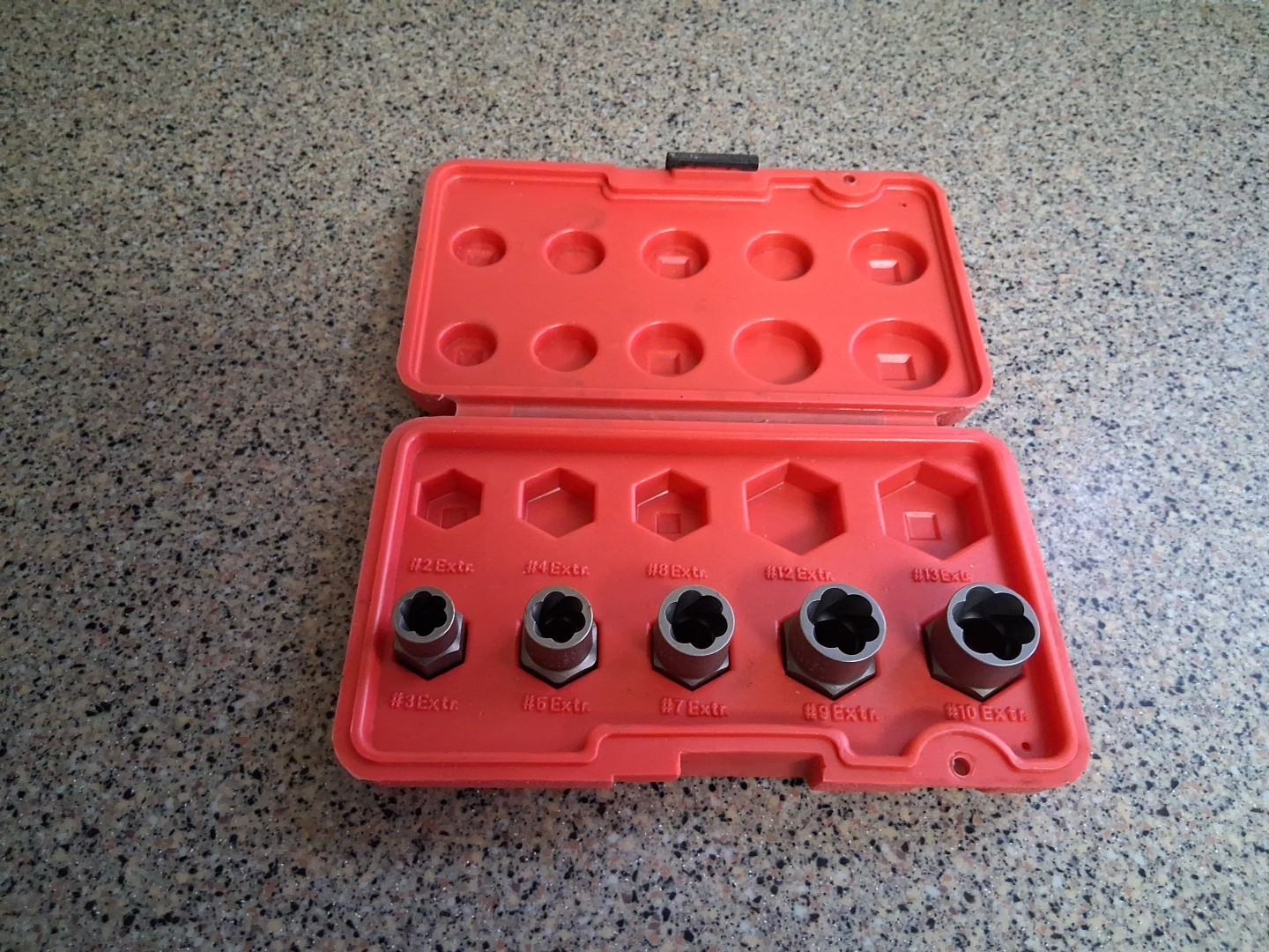 CRAFTSMAN 52160 Bolt-Out Damaged Bolt/Nut Remover Extractor 5 Pce Set USA