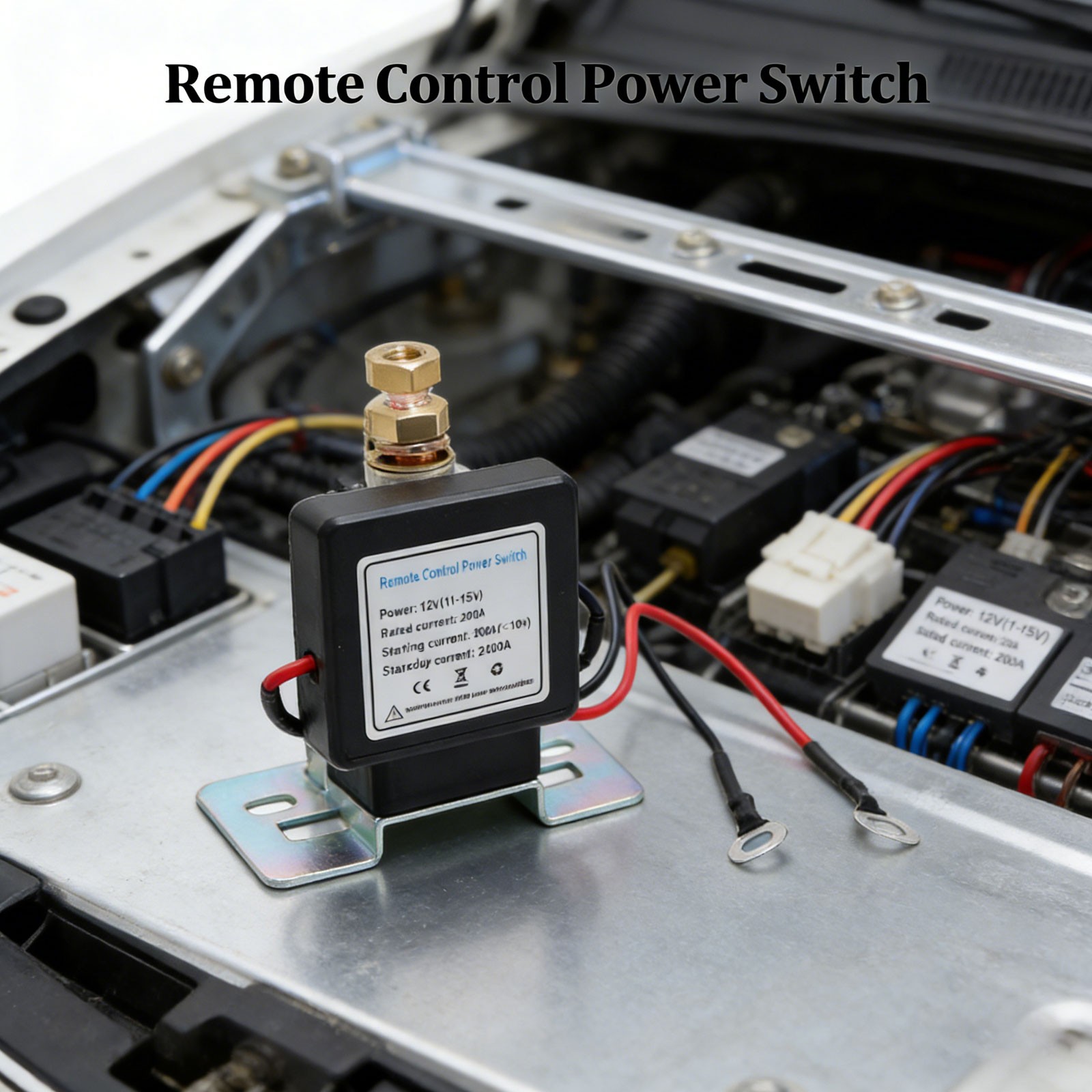 Wireless Remote Control Battery Relay Switch Car Starter,Battery Switch 12v Cars