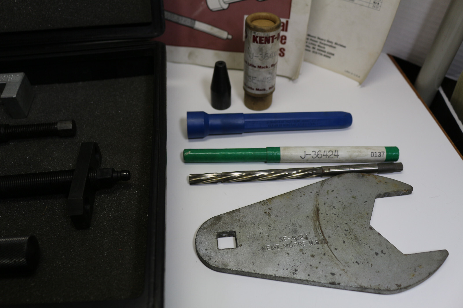 Kent Moore J-36438 SE 4250 Nozzle Sleeve Service Set & Special Tools Lot