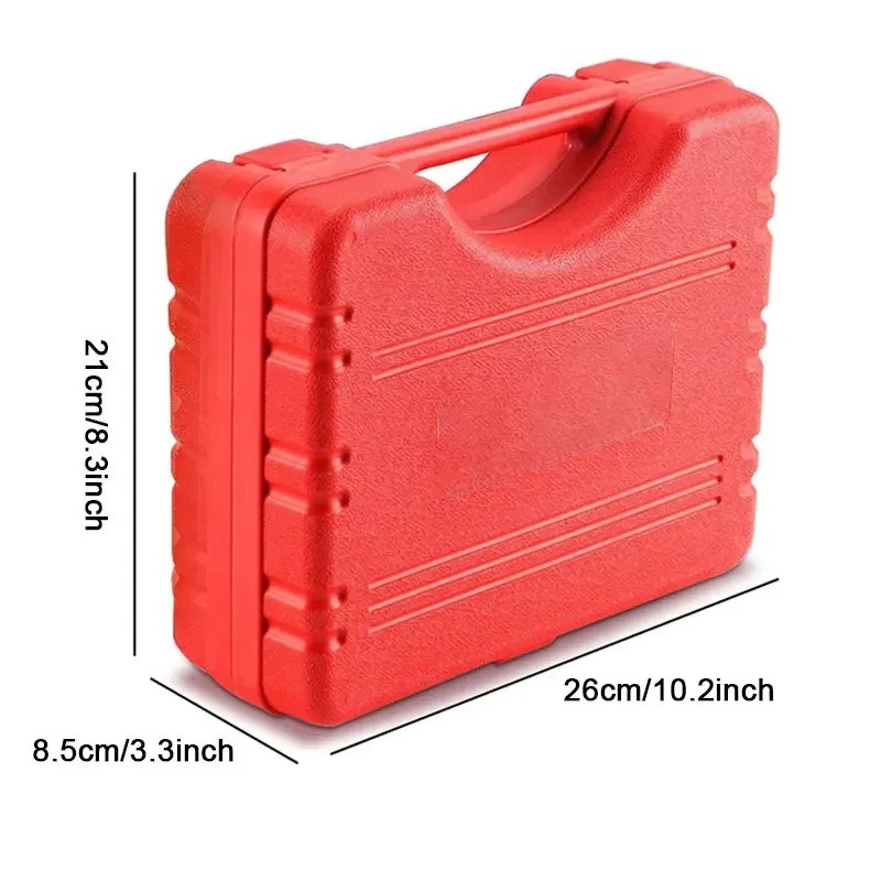 Car Manual Brake Bleeder Vacuum Pump Kit Auto Fluid Tester with Gauge Adapters