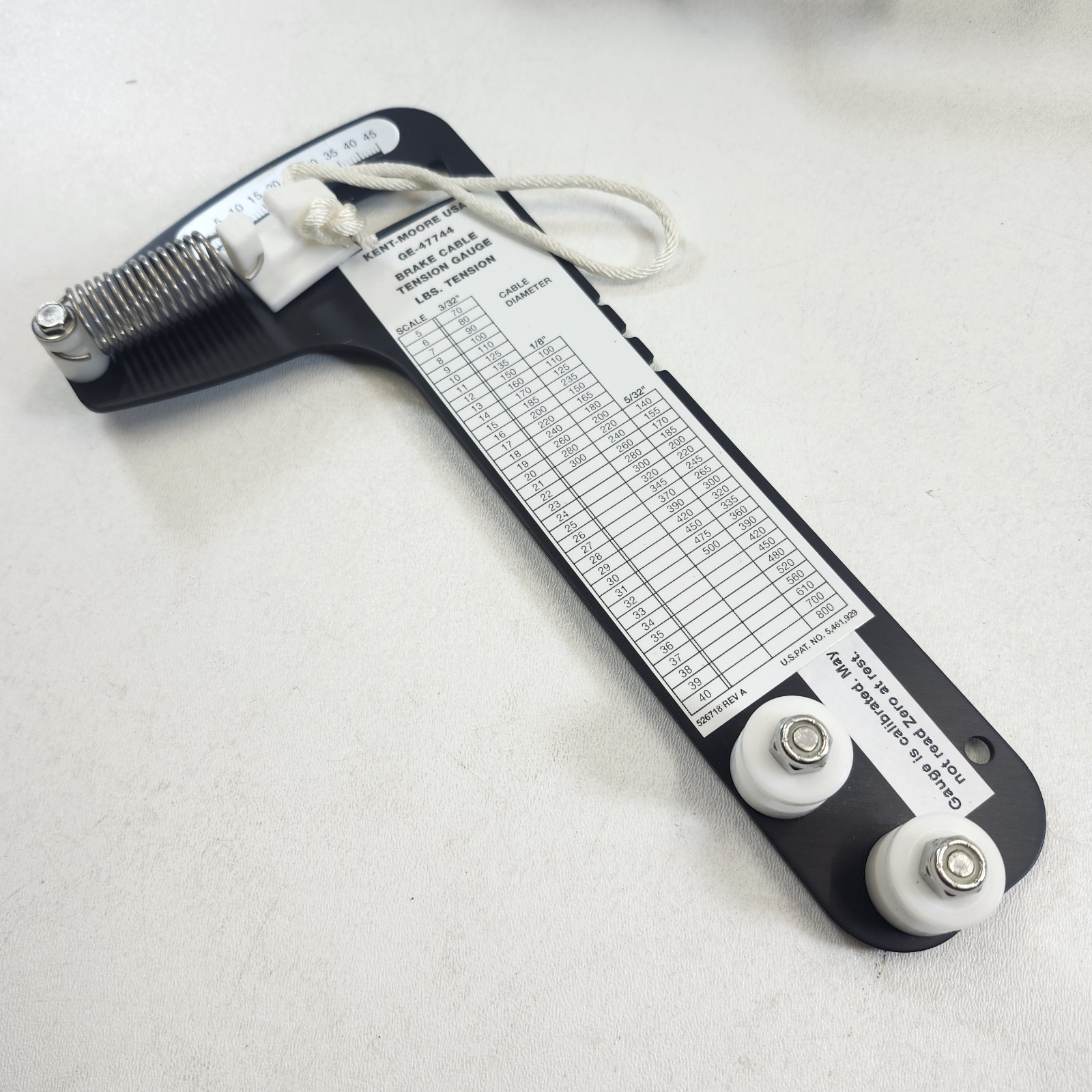Kent-Moore GE-47744 Park Brake Cable Tension Gauge Tool Case Automotive