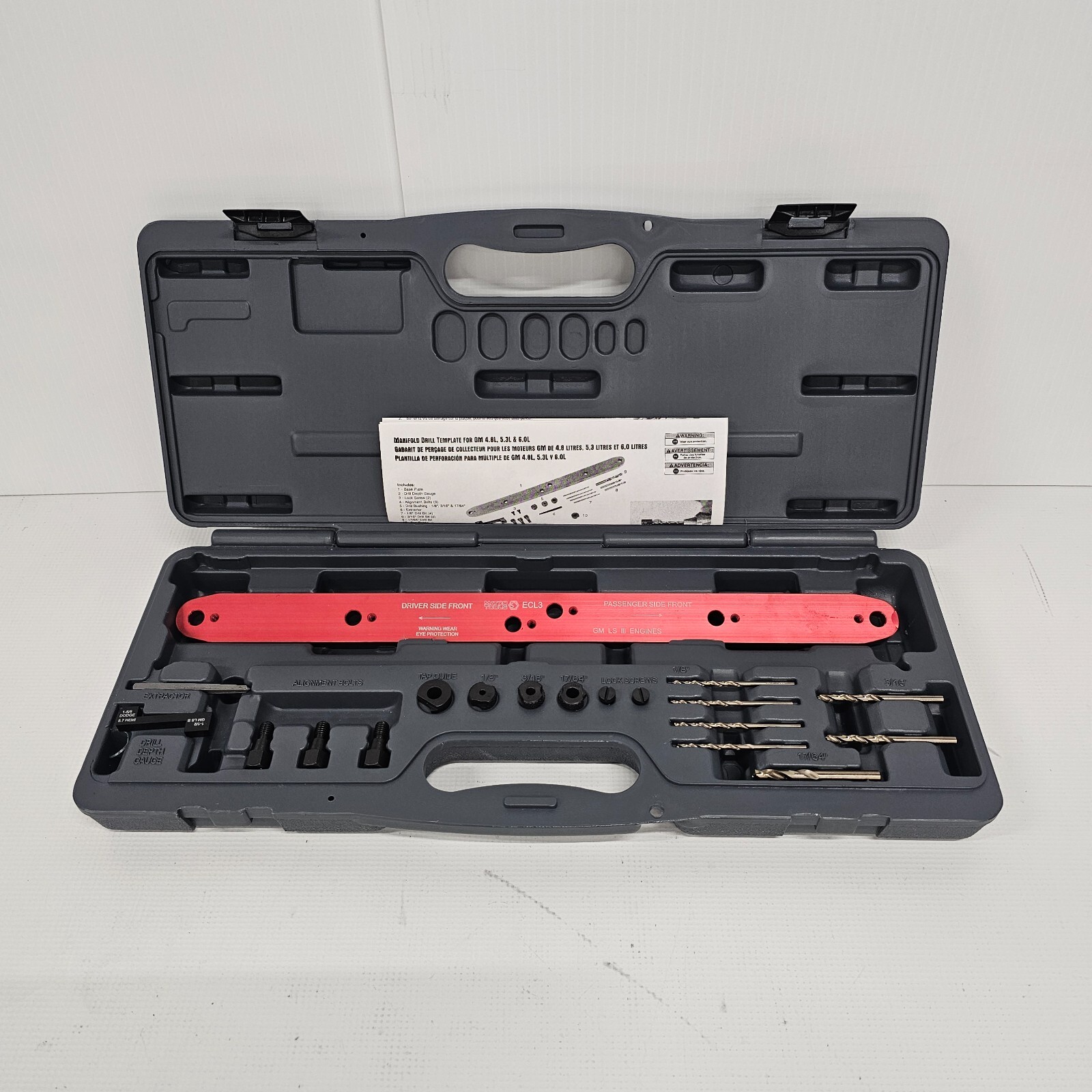 Matco Tools Drill template for Chevy LSIII GM 4.8L 5.3L 6.0L – ECL3