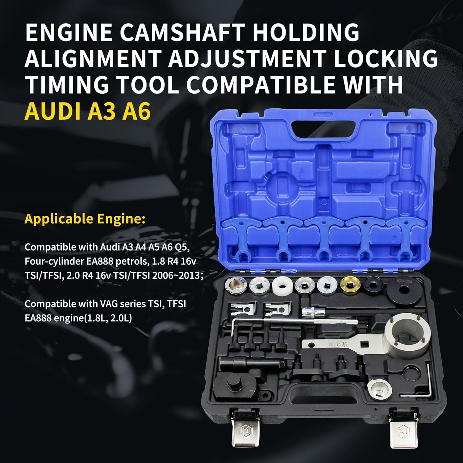 30PCS Engine Camshaft Timing Tool Kit for VW VAG Audi EA888 1.8 2.0 TSI TFSI