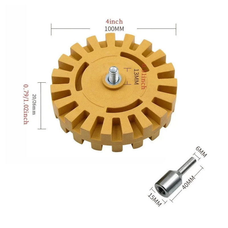 Stripe Rubber Decal Removal Wheel Car Fluted Toffee Caramel Drill Heavy Duty