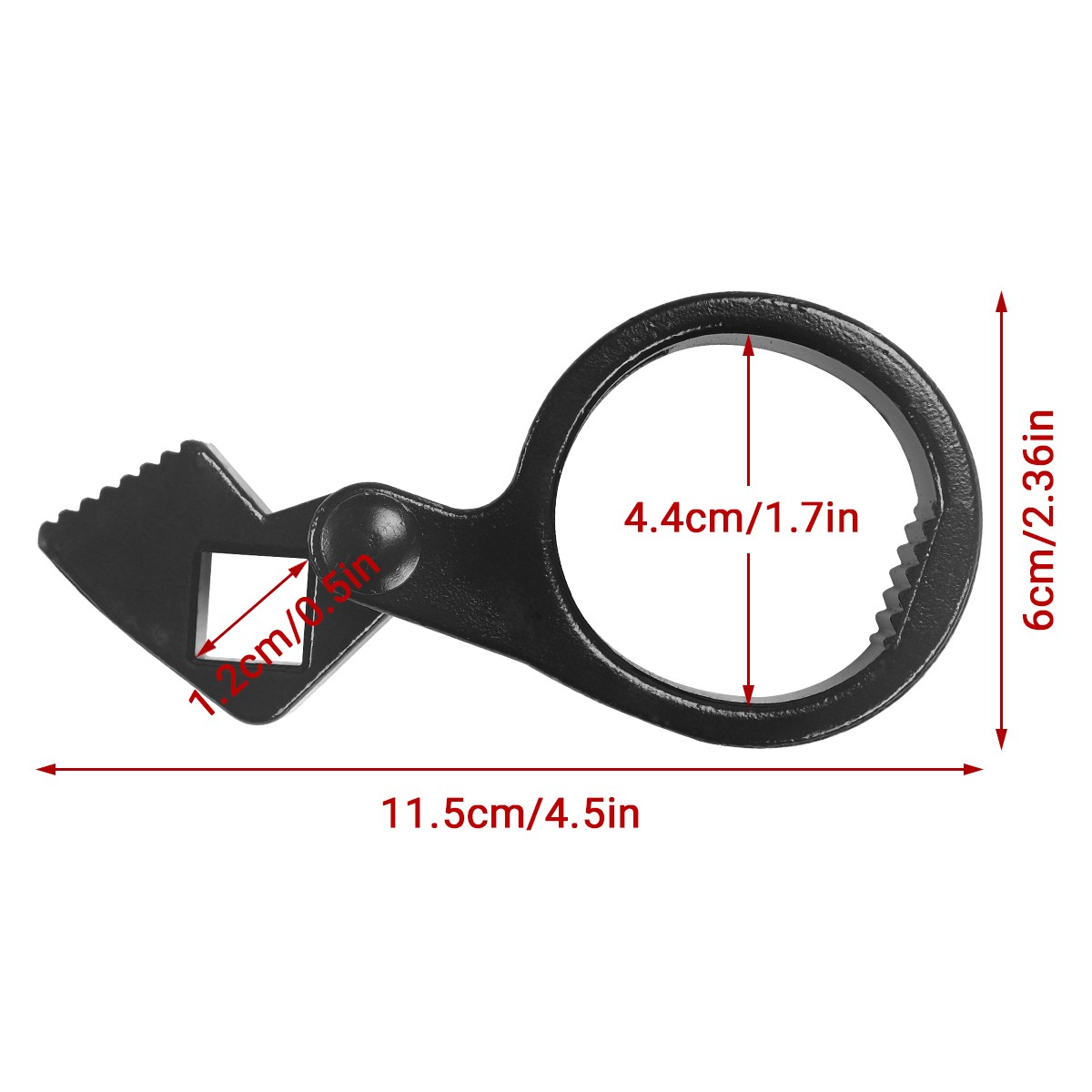 Universal Inner Tie Rod Wrench 27-42mm Steering Rod Rack Pinion End Removal Tool