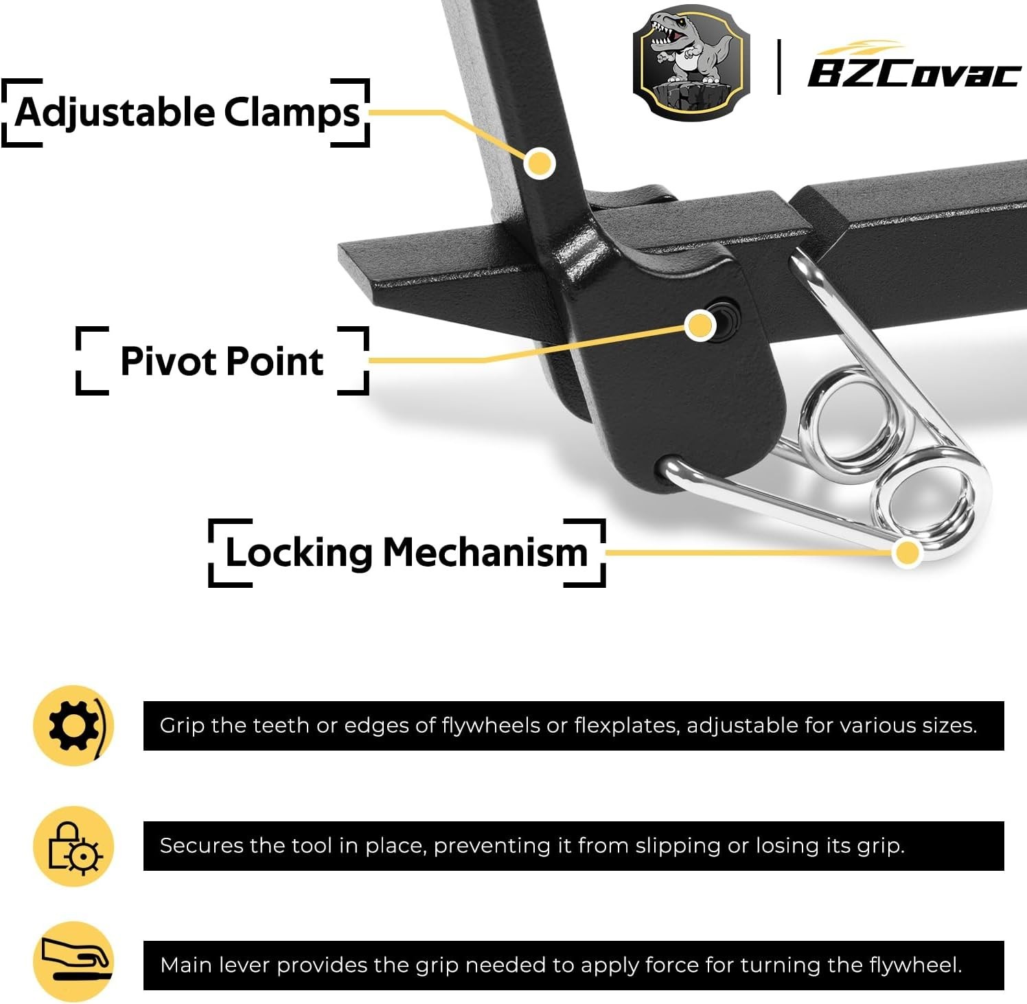 Adjustable Locking Tool for Engine & Outboard Motor Repairs – Lightweight Design