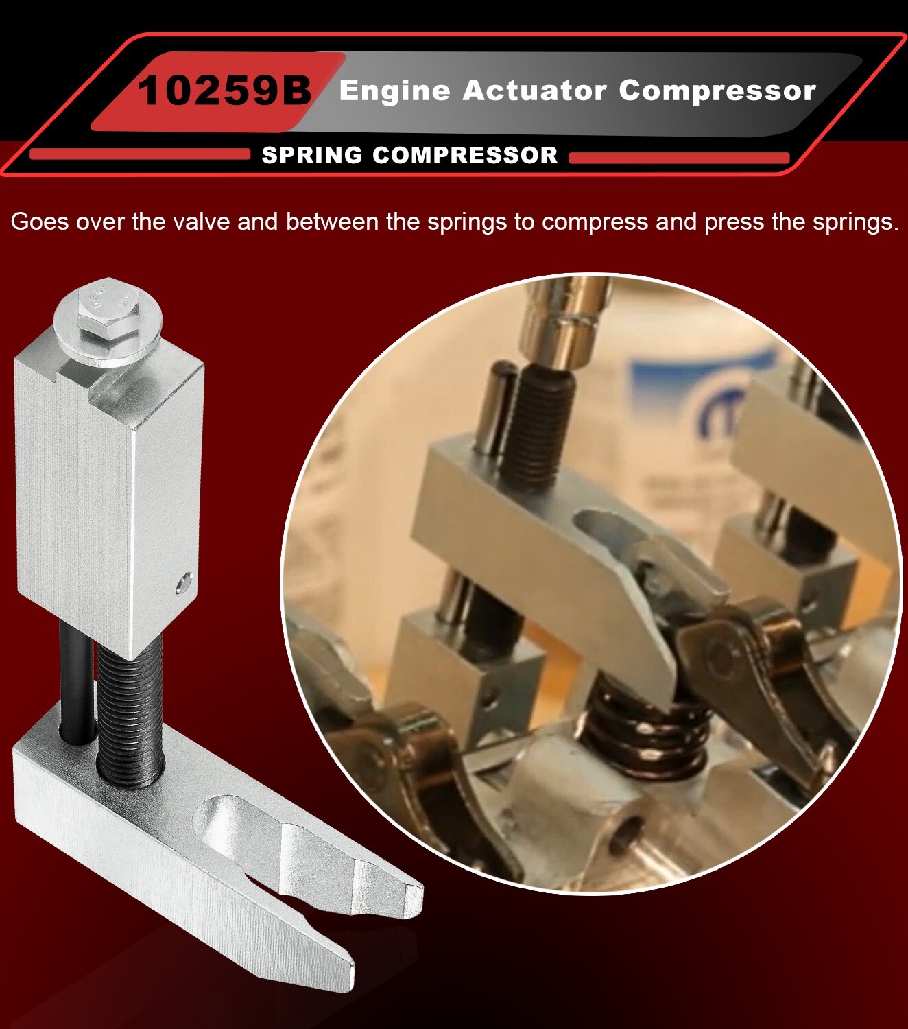 Engine Actuator Compressor Assembly Tool Fit for Fiat MultiAir 10259A 10259B