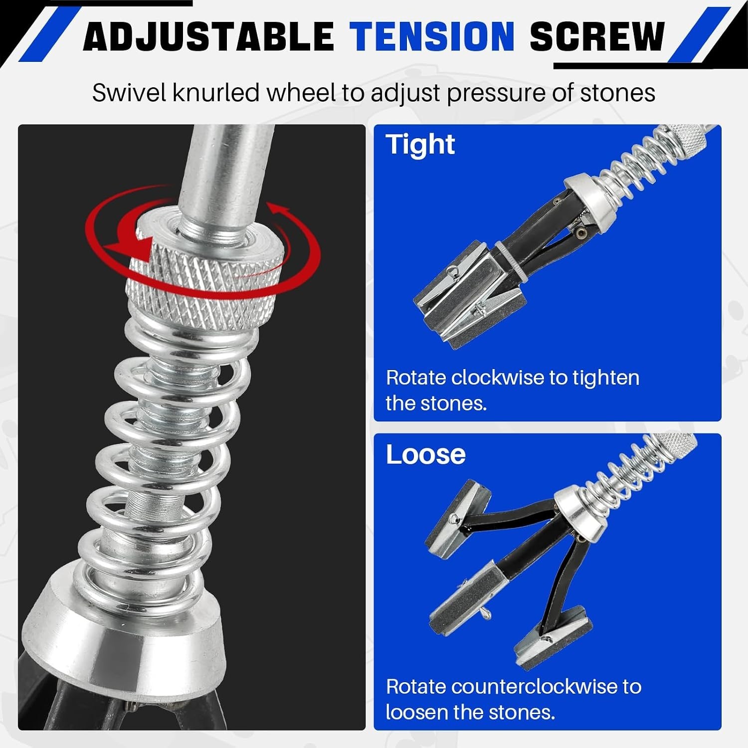 High-Performance Engine Cylinder Hone Tool 1-1/2″ with Flexible Operation