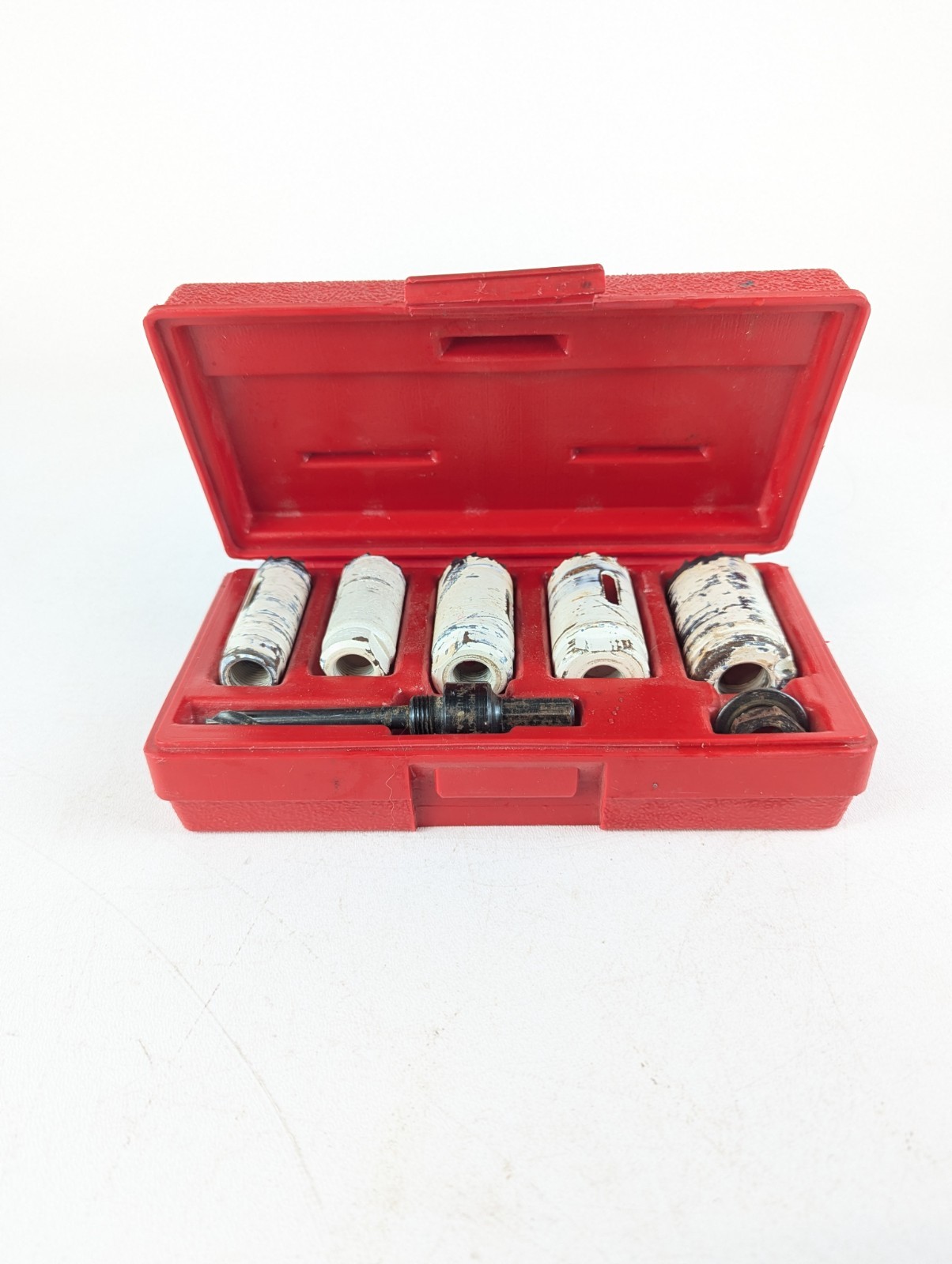 Blue-Point Snap On Tools 6 Pc set Hole Saw Arbor Kit Set LHS606B Made In USA