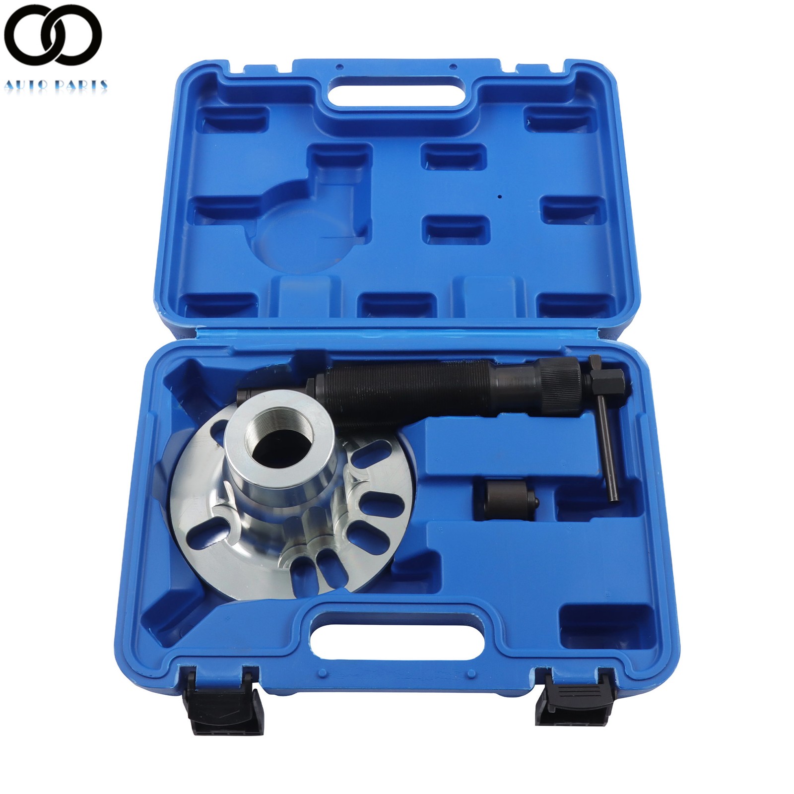 10 Ton Hydraulic Wheel Hub Drive Press Shaft Puller Power 4 and 5 Stud Hubs Bolt