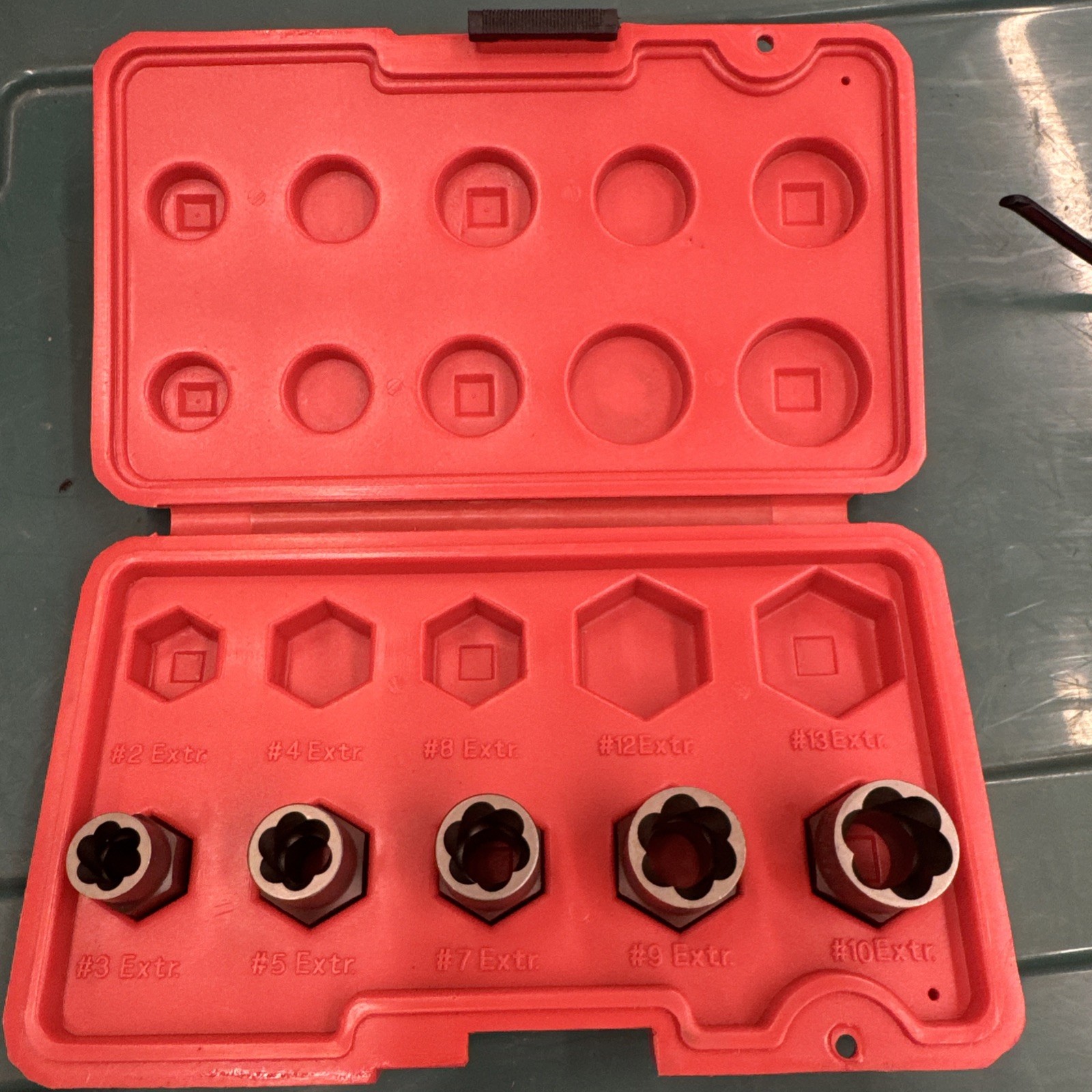 Sears Craftsman USA 52160 Bolt-Out Damaged Bolt/Nut Remover Extractor Set USA