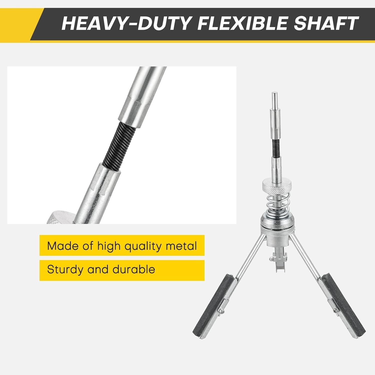 Engine Cylinder Hone Tool 2-7 Inch Adjustable Deglazer with 3PCS 220 Grit Stones