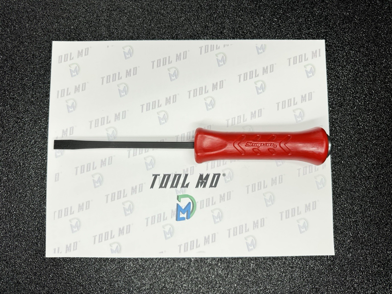 Snap-on Tools USA NEW RED 10″ Length Straight Blade Striking Pry Bar MPBS10AR
