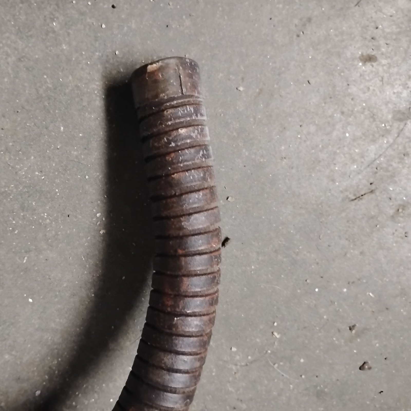 vintage Galvanized Measure Can with Flexible Spout –