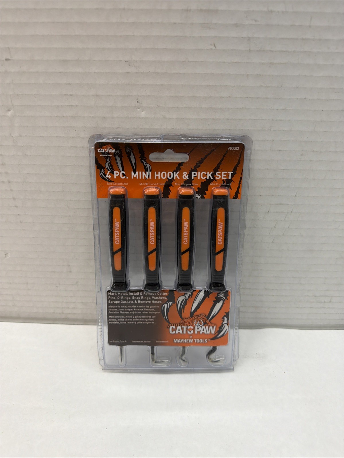 Catspaw By Mayhew 60003 4pc Mini Hook and Pick Set