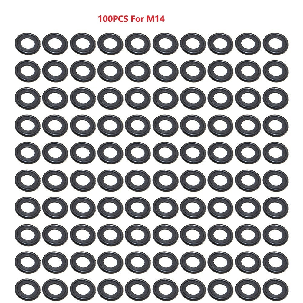 Rubber Sealing Ring Drain Gasket For Oil Changes Elastic Rebound Wear Resistant