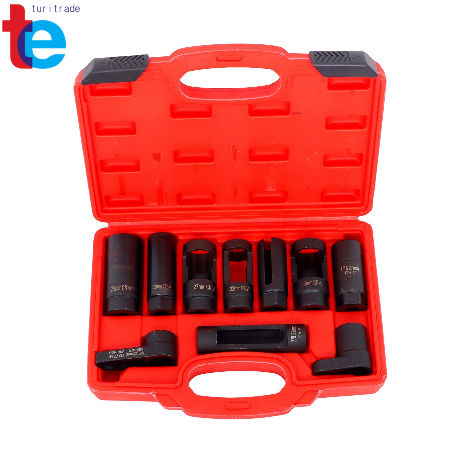 10Pcs Oxygen Sensor Socket Set Sensor Oil Pressure Sending Unit Removal Tool