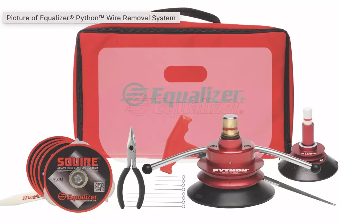 Equalizer Python Windshield, Auto Glass cut out wire Removal Tool – PWT1113
