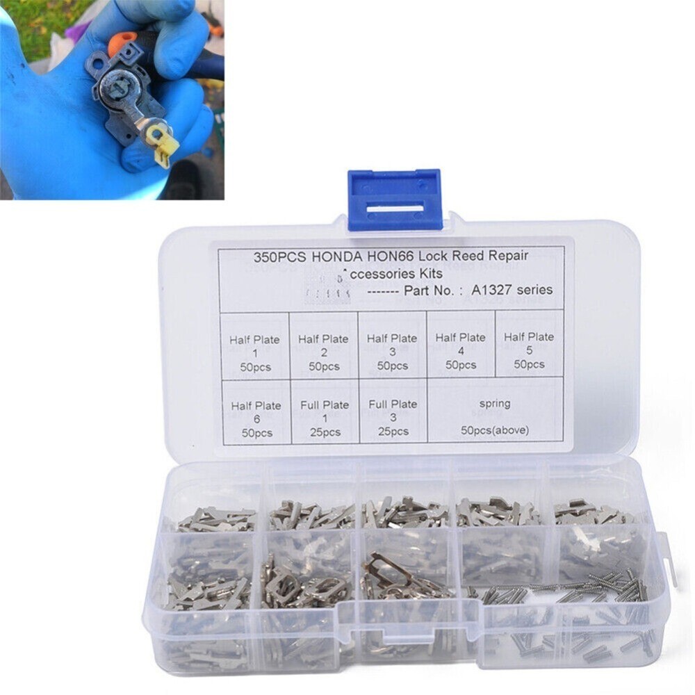 350PCS/Box For Car Lock Reed Lock Plate Auto Key Lock Repair Accessories