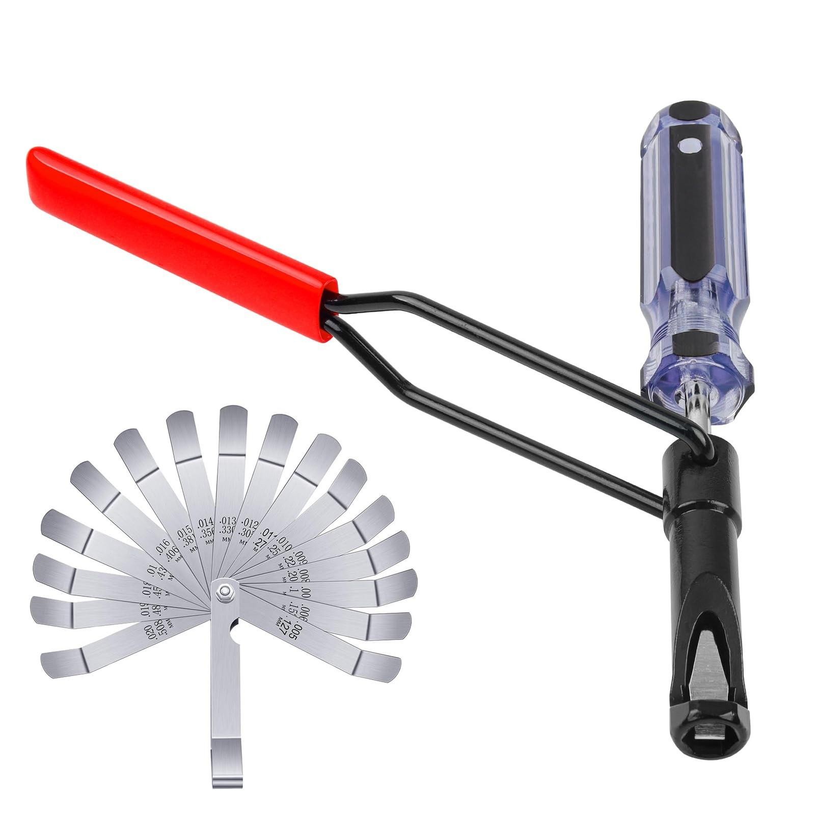 Valve Lash Adjustment Tool with Angled Feeler Gauge Jam Nut Valve Adjustment New