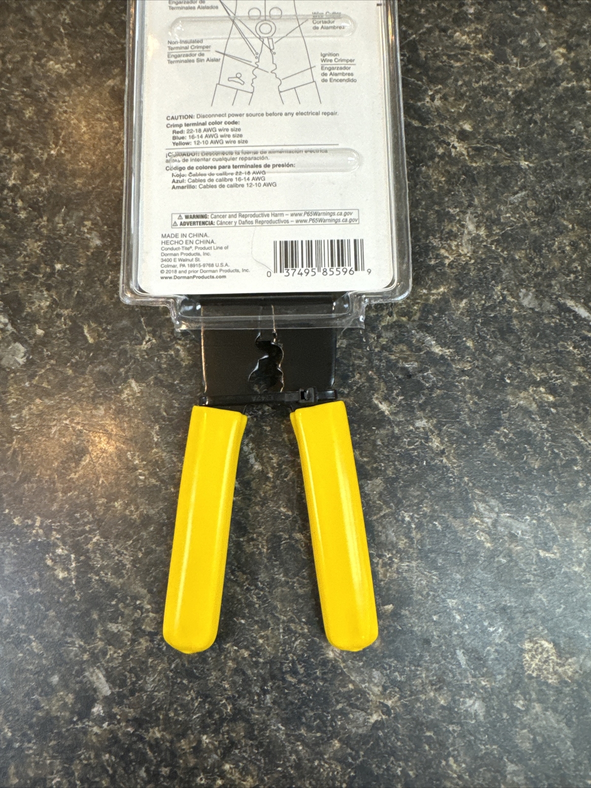 DORMAN 85596 Electrical Wire Stripper/Crimper Self-Adjusting NEW Ships Fast