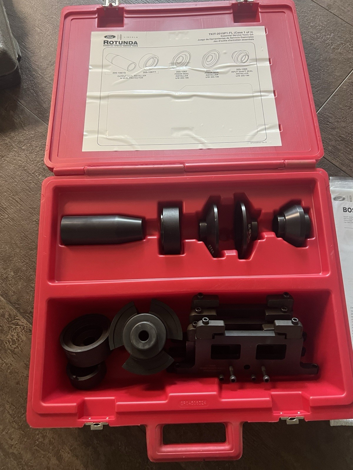 Ford Rotunda TKIT-2019P1-FL 2.0 Diesel Tools Both Cases Plus more EXTRA Read