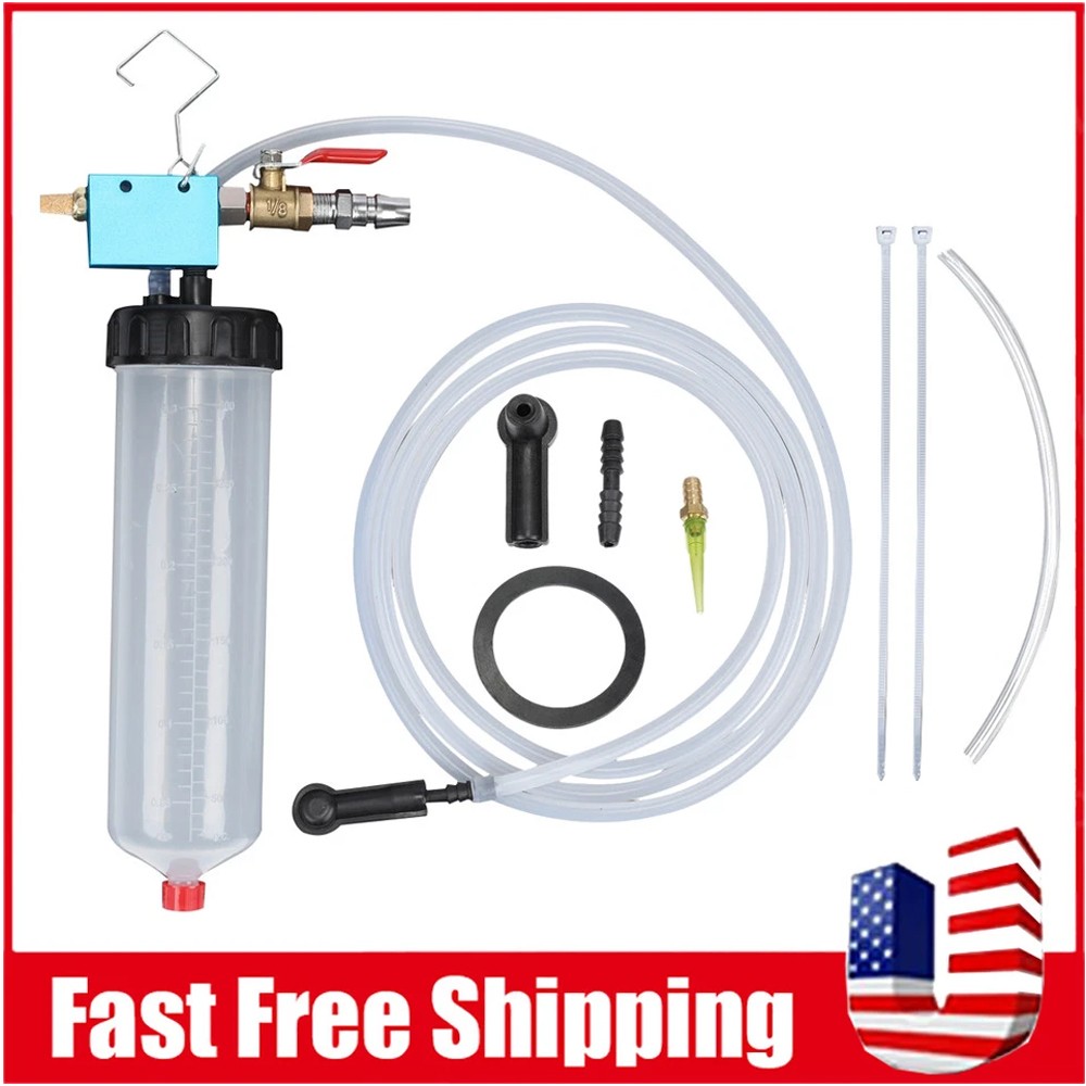 Vacuum Brake Bleeder Car Vehicle Tank Fluid Oil Change Pump Equipment Tool Kit