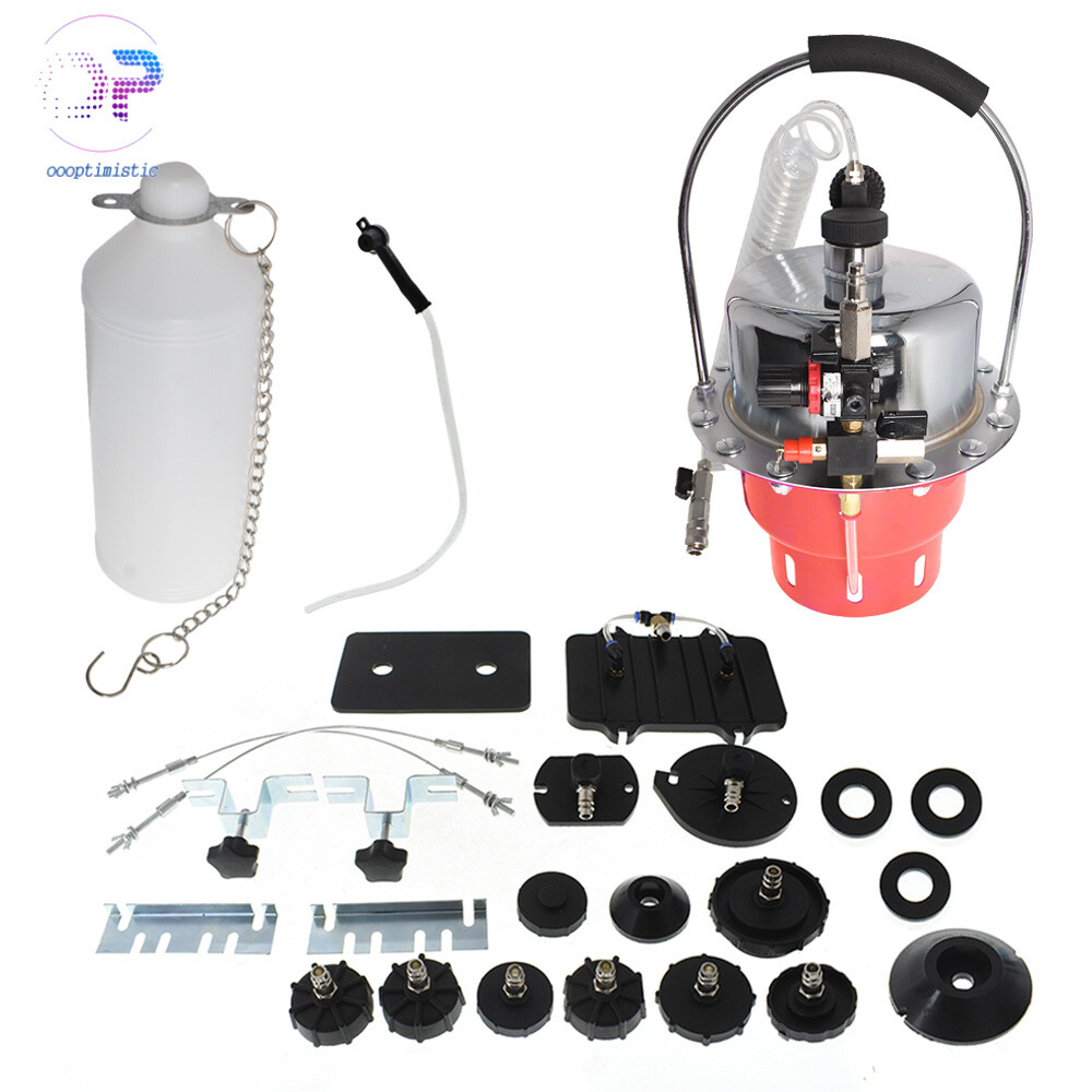 Pneumatic Air Pressure Kit Brake And Clutch Bleeder Valve System Kit Portable