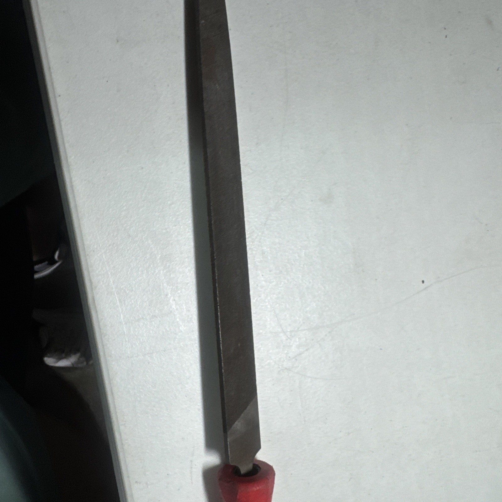Snap-on Tools Red Soft Grip Flat 10” Length Blade Mill File SGHF616B 10MA