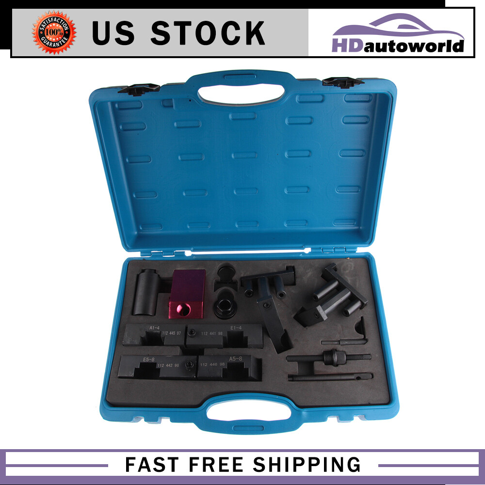 US FOR BMW M60 M62 M62 TU CAMSHAFT ALIGNMENT VANOS TIMING LOCKING TOOL KIT SET