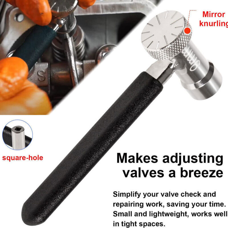 Valve Tappet Adjusting Tool Square Adjuster 3mm/9mm Socket For ATVs Motorcycle
