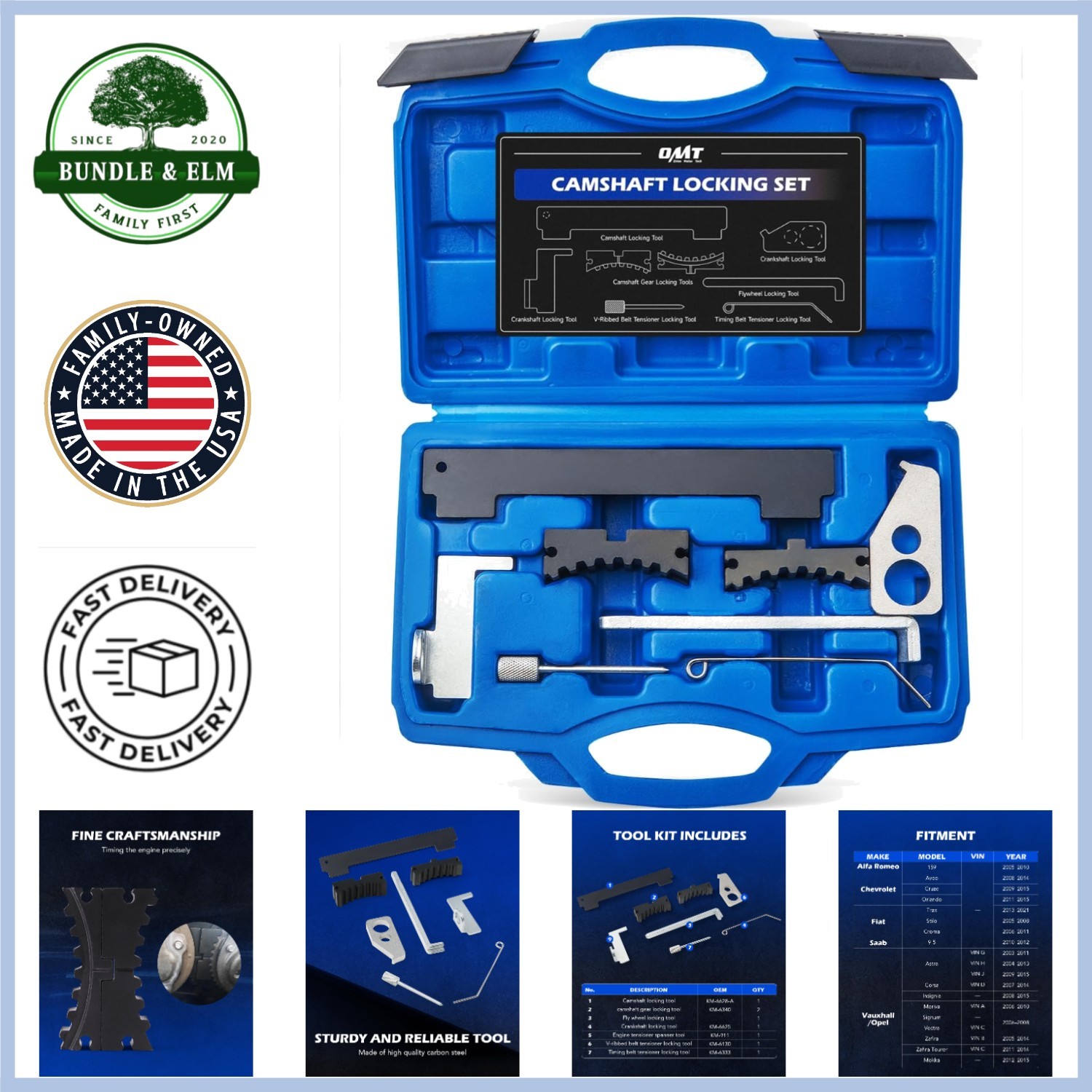 Engine Timing Tool Kit for Chevy Cruze, Aveo & Alfa Romeo – 16V Compatibility