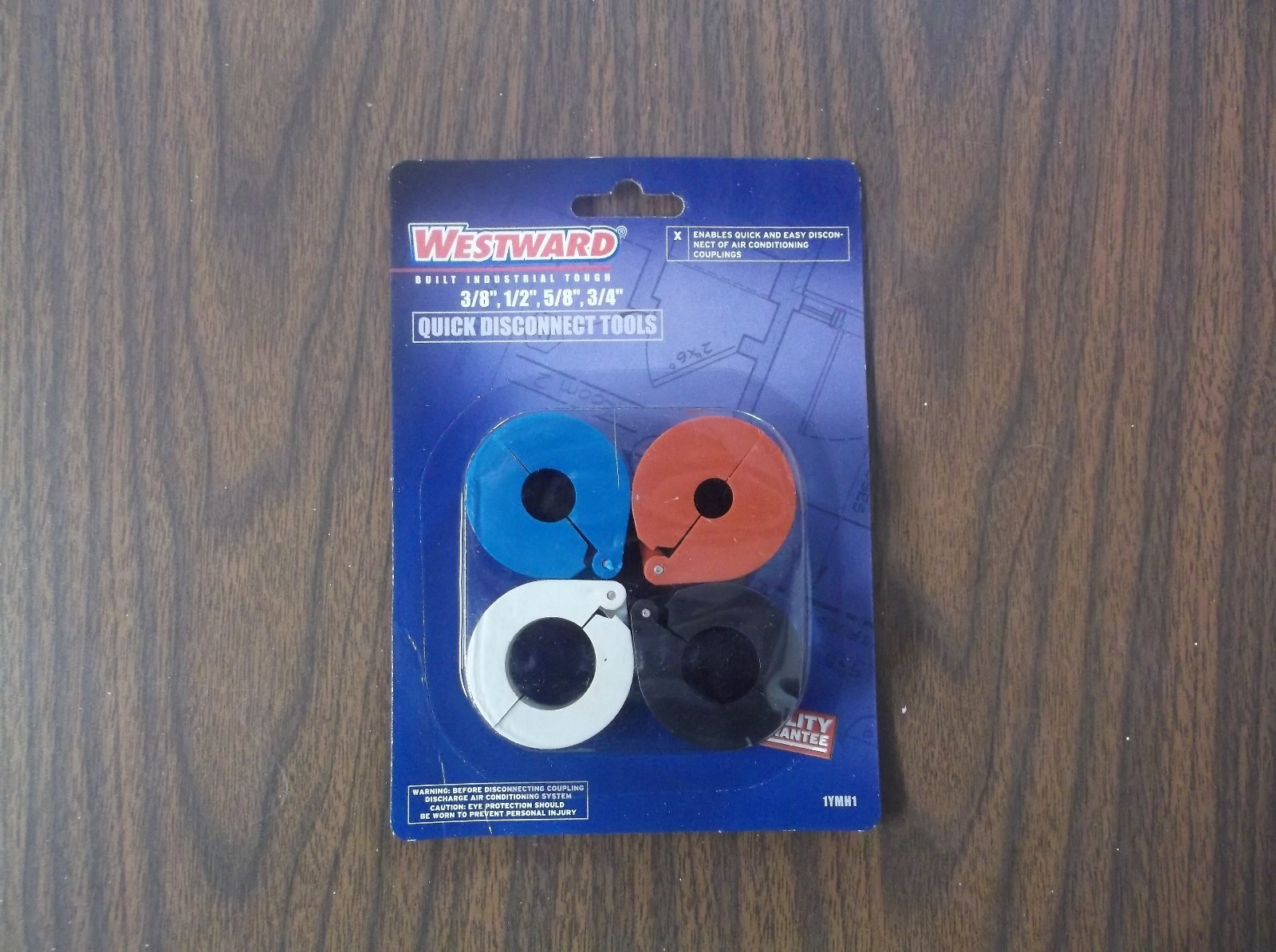 Lot Of 6 New 1YMH1 Spring Lock Coupler Tool Set, A/C 3/8,1/2,5/8,3/4 (D80T)