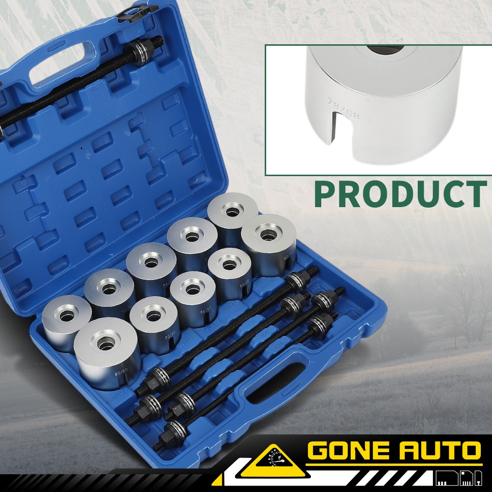 Press Pull Sleeve Kit Universal 27pcs Bush & Bearing Removal Insertion Tool Set