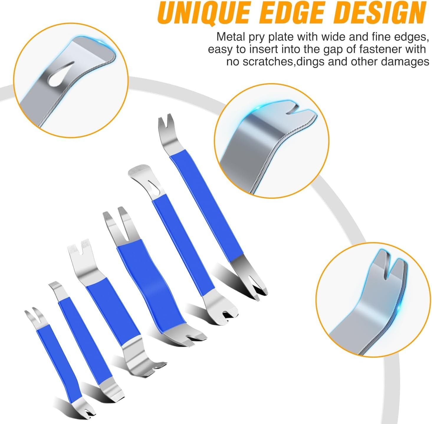 11PCS Trim Removal Tool Set – Durable Metal & Nylon for Automotive Use