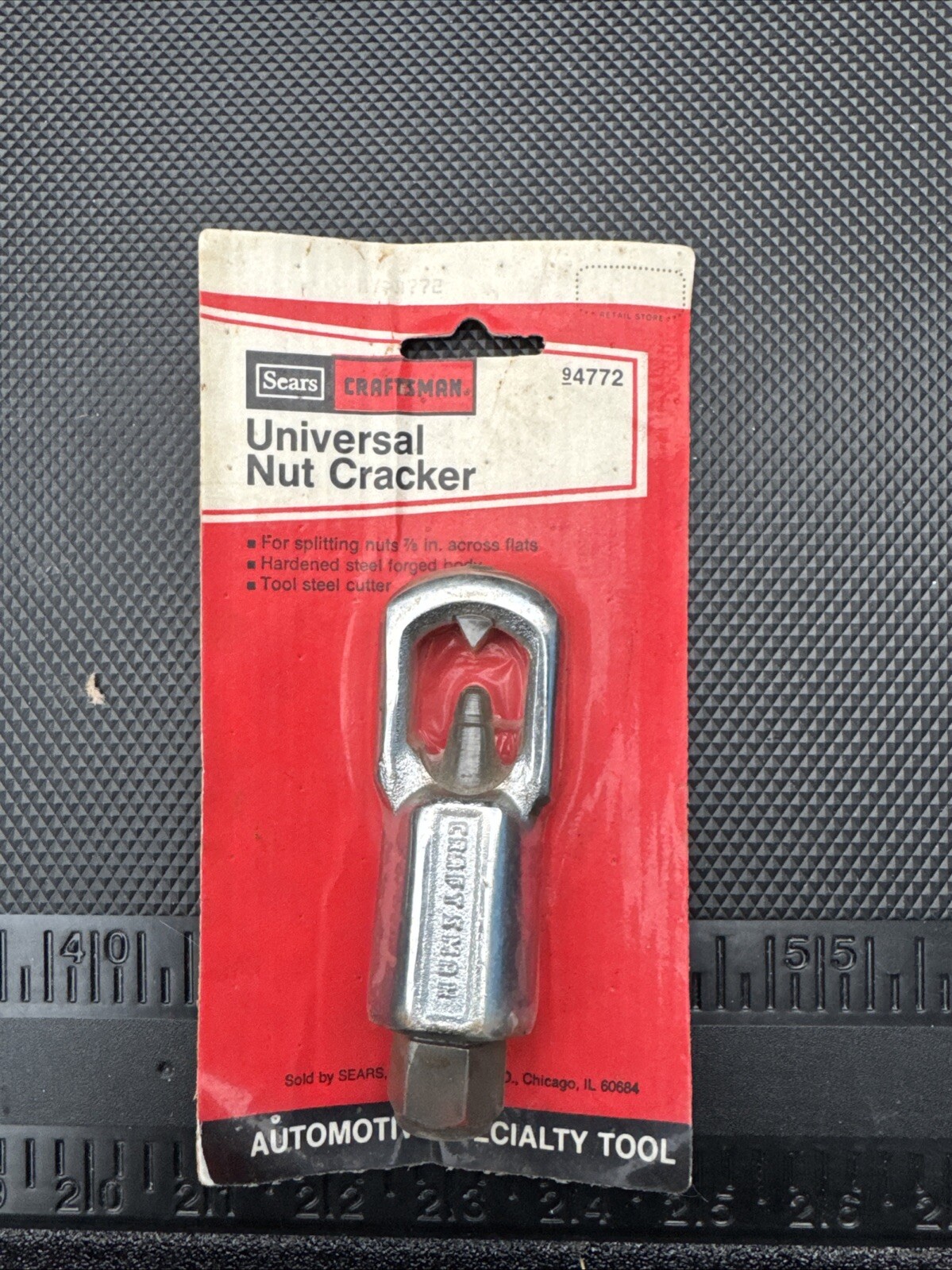 Sears Craftsman Universal Nut Cracker (splits rusted nuts), NOS USA 4772