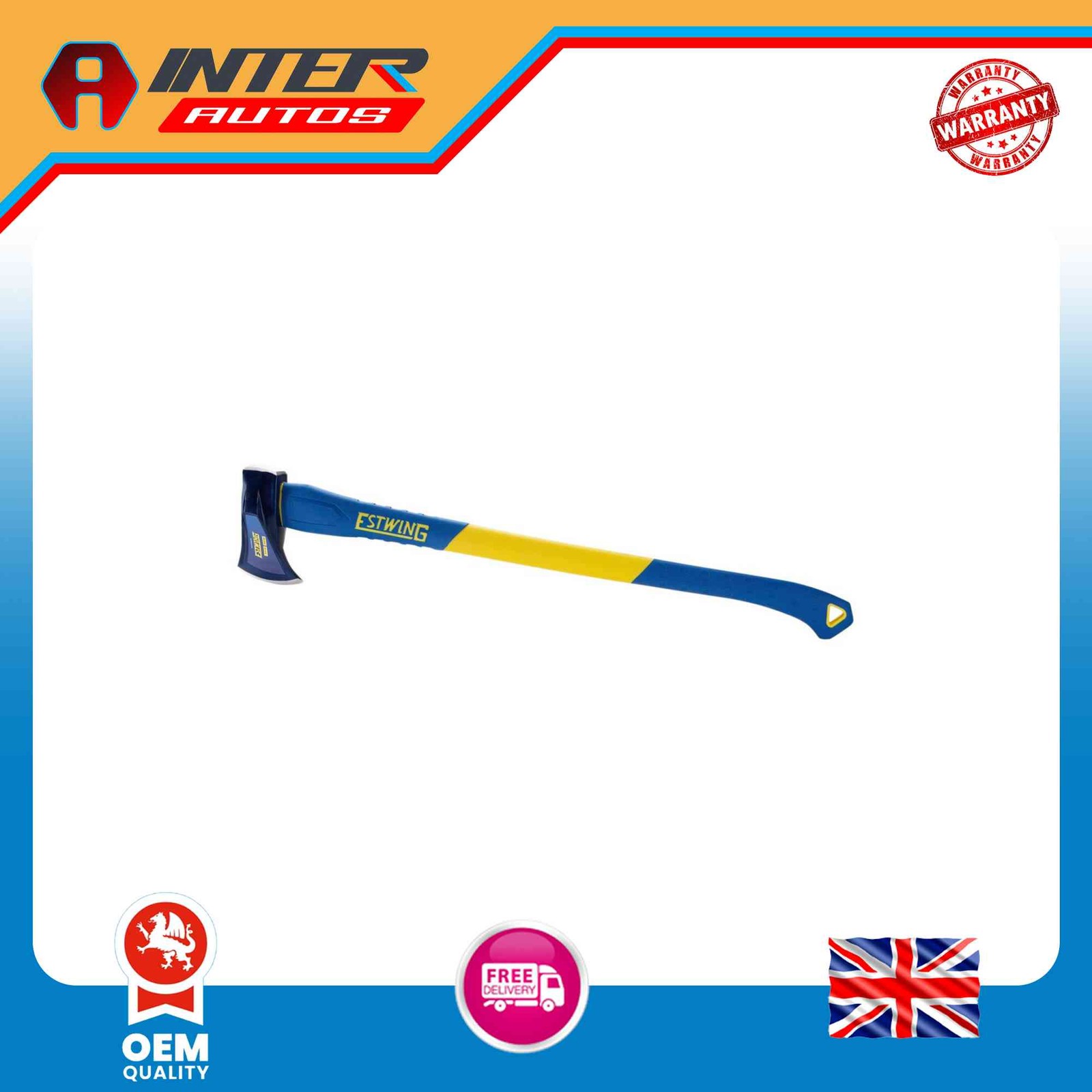 Estwing EML-436F Maul with Fibreglass Shaft, 2kg/4.5lb 31348