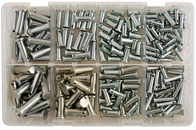 Connect 35013 175 Piece Assorted Clevis Pins Box