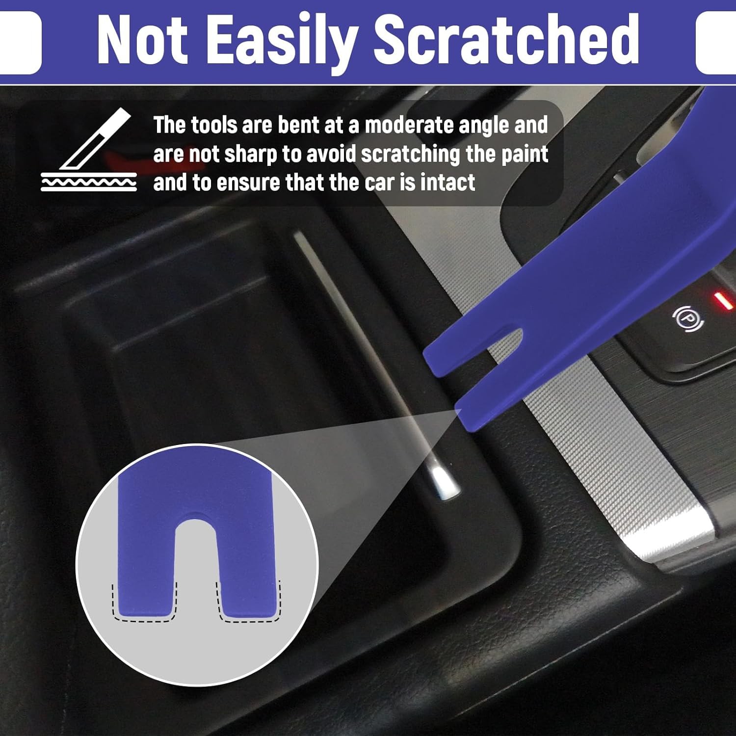 5PCS Car Interior Decoration Removal Tool for Door Panel Clips and Fasteners