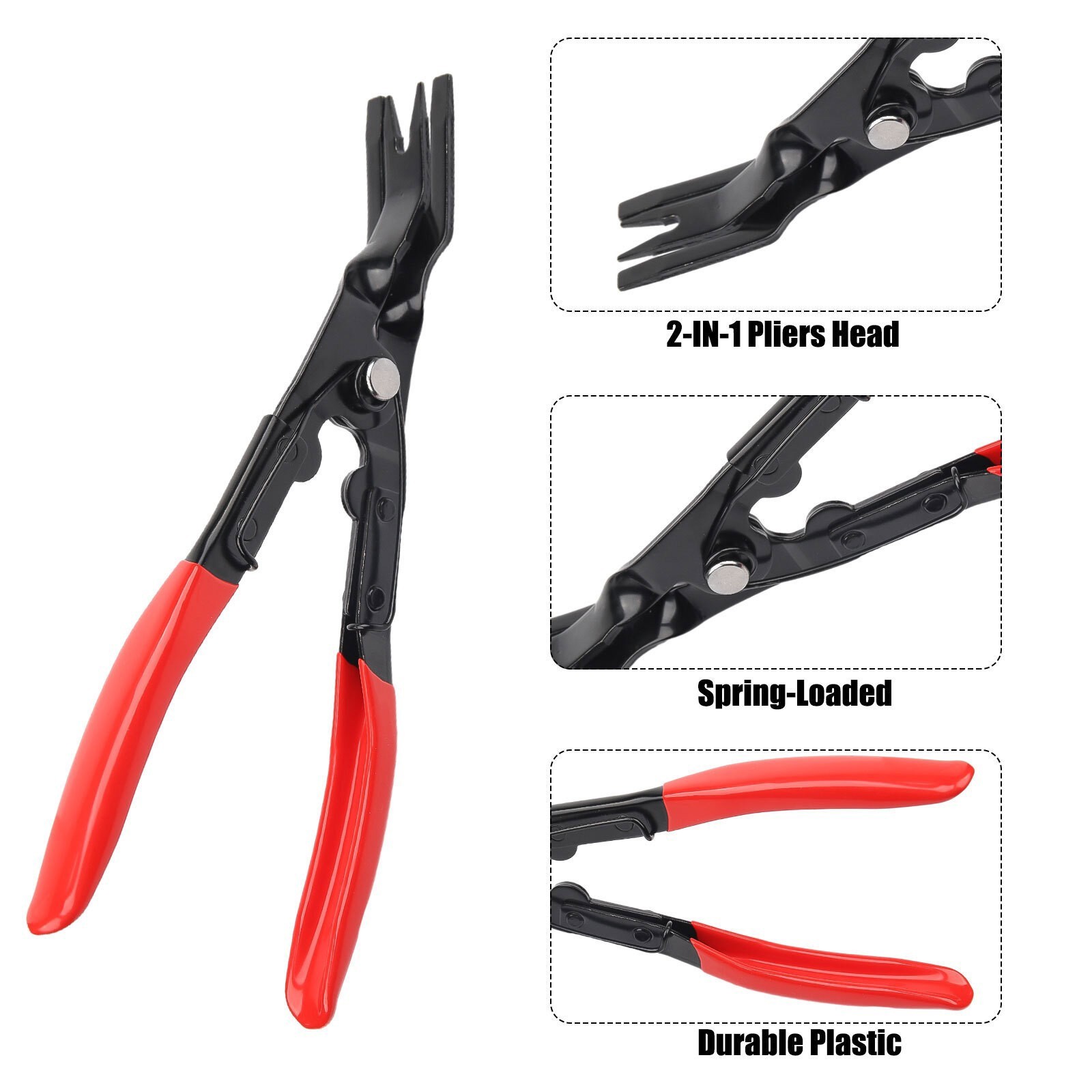 Pry Tool Repair Set Car Door Panel Removal Tool Kit Clip Removal Pliers Tools