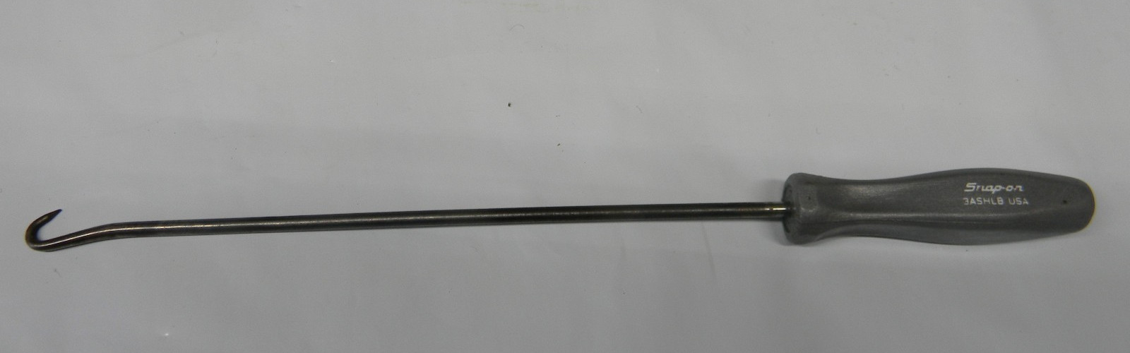 SNAP-ON DARK TITANIUM HARD HANDLE 9-1/2″ LONG MINIATURE HOOK #3ASHLB MADE IN USA