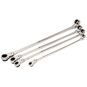 4 Pc. XL Ratcheting Wrench Set PLT-99750 Brand New!