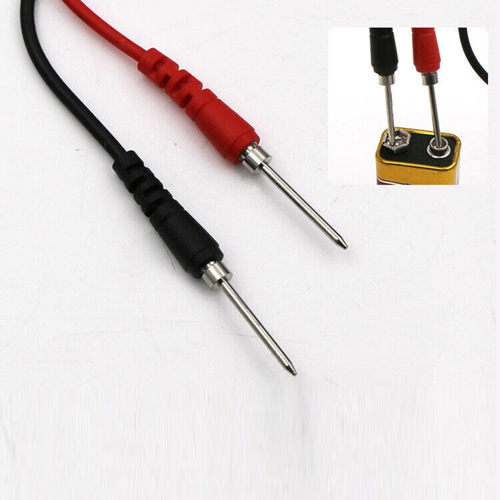 Efficient 16PCS Digital Multimeter Testing Leads with Clip Attachments